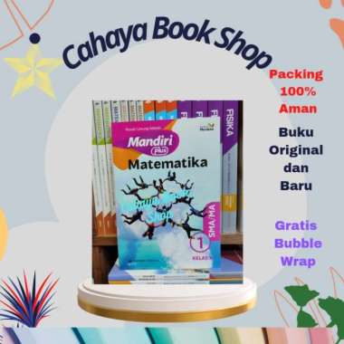 Buku mandiri Plus Matematika Kelas 10 SMA/MA Kurikulum Merdeka Erlang Multivariasi Multicolor