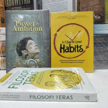 Paket 3 buku is it bad or good habits, Multivariasi Multicolor