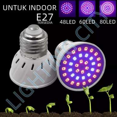 LAMPU TAMANAN LAMPU TUMBUHAN HIDROPONIK LED PLANT GROW LIGHT UVTANAMAN Multivariasi Multicolor