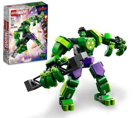LEGO Marvel Avengers - 76241 Hulk Mech Armor Set Movie Minifigure Armour Superhero Action Figure Kid
