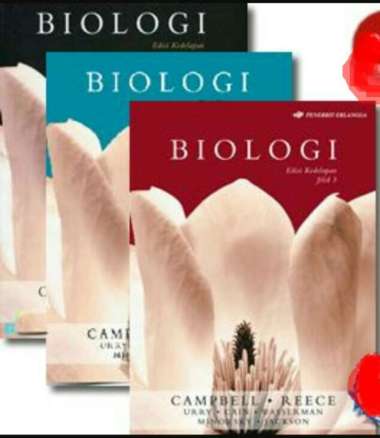 Buku Biologi Edisi 8 Jilid 1-3 , Campbell, Jane B. Reece Multivariasi Multicolor