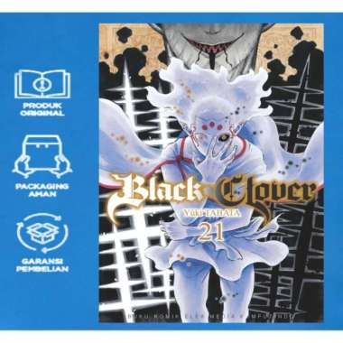 Komik Manga - Black Clover Vol 21 / Multivariasi Multicolor