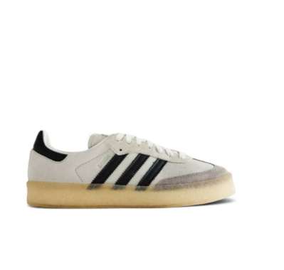 Samba Street OG KITH Clarks White Black 10