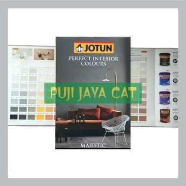 Katalog Kartu Warna Jotun Majestic Interior Cat tembok Interior Multivariasi Multicolor
