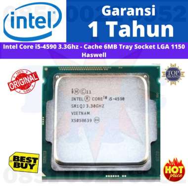 Processor Intel Core i5 4590 3.5 Ghz Tray Socket 1150