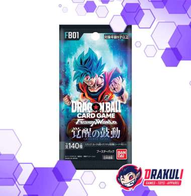 Dragon Ball Card Game Booster Pack - Fusion World FB01