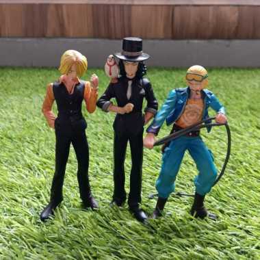 Action Figure One Piece Trio set isi 3pc