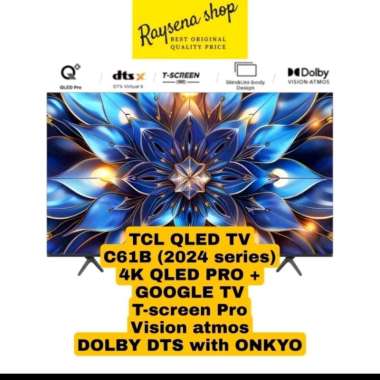 TCL 55C61B 4K QLED GOOGLE TV 55 inch 2024 Series
