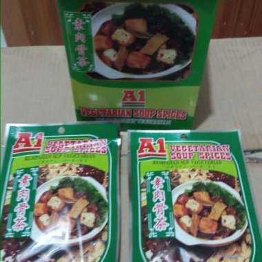 A1 Bumbu Bakut Teh Instant Vegetarian Vege Malaysia