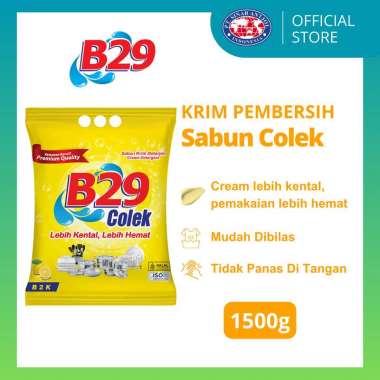 B29 Cream B2 1500gr Benzo Power - Sabun Colek Kuning 1.5kg BDG