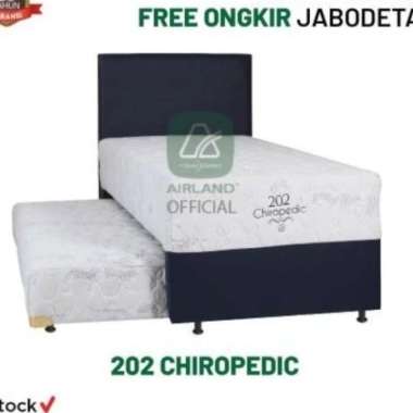 SPRING BED 2 IN 1 SPRING BED AIRLAND 202 CHIROPEDIC KASUR SORONG 202 Multicolor