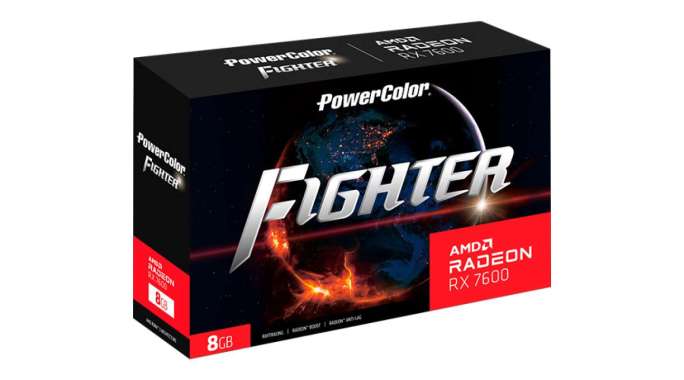 VGA Powercolor Radeon RX 7600 Fighter 8GB GDDR6