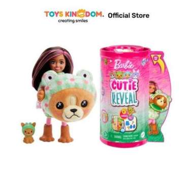 Toys Kingdom Barbie Set Boneka Chelsea Dog As Frog Hrk29
