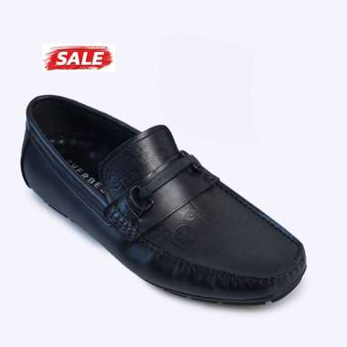 EVERBEST SEPATU PANSUS PRIA ORIGINAL SLIP ON LOAFERS LOAFER KULIT HITAM BLACK EM49