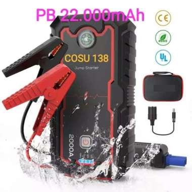 Powerbank jump jumper aki mobil 22000mAh High Quality