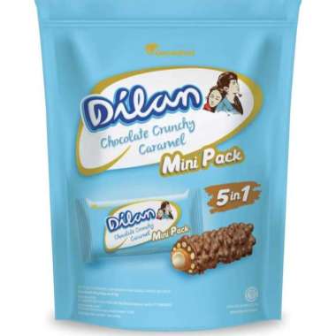 Dilan Chocolate Crunchy Caramel Mini Pack 95g