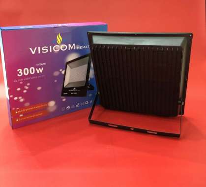 Lampu Tembak / Lampu Sorot / Lampu LED Flood AC 220V 300 Watt White Hemat Visicom