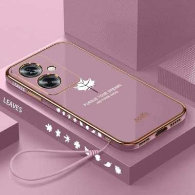 Promo Case Maple Oppo Reno 5 Softcase Plating Terbaru Reno 5 Ungu