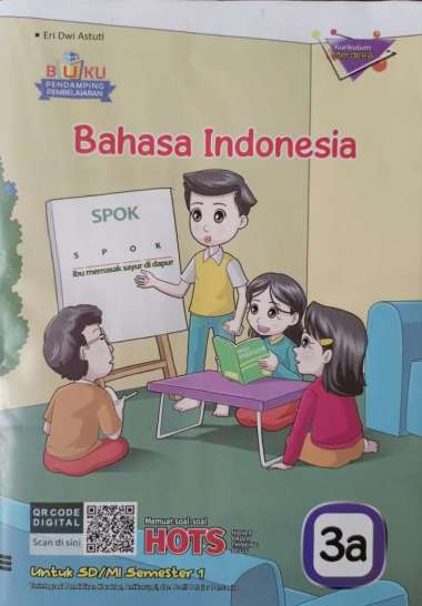 Buku LKS KARTIKA SIMPATI GRAHADI SD/MI Kelas 3 Merdeka Ganjil 2024/2025 - Original B.Indonesia