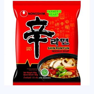 Nongshim Shin Ramyun Noodle Mushroom 120 gr