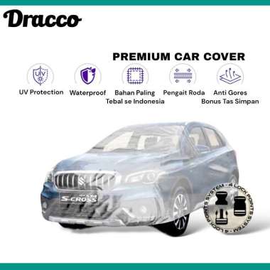 cover mobil suzuki scross sx4 transparan tebal waterproof aksesoris mobil suzuki
