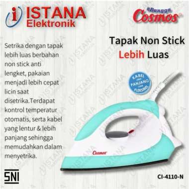 COSMOS SETRIKA NON-STICK/ANTI LENGKET CI-4110-N