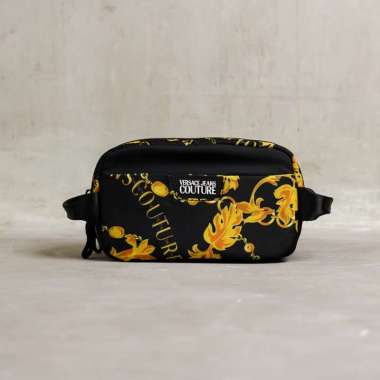 Tas VERSACE BAROQUE FLORAL GOLD POUCH - 21X13X11CM 100% ORIGINAL