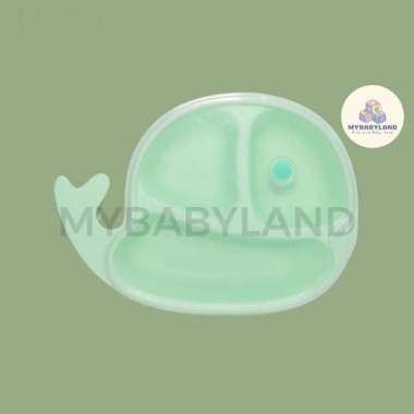 Piring Plastik Makan Sendok Garpu Belajar Anak Balita Bahan Acrylic Anti Pecah Tebal | Piring Plasti