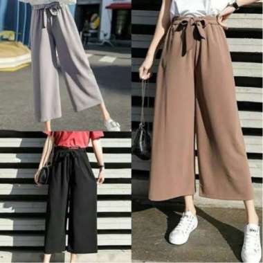 BEST SELLER READY WARNA BANYAK BEST QUALITY PANTS / KULOT PANTS / VIONA KULOT WANITA / CELANA WANITA