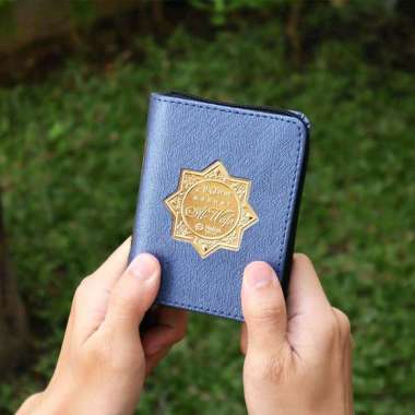Al Quran | Al-Qur’an Al-Wafa Tsumun (Resleting) Biru