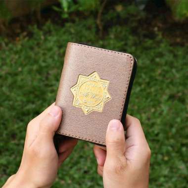 Al Quran | Al-Qur’an Al-Wafa Tsumun (Resleting) Coklat