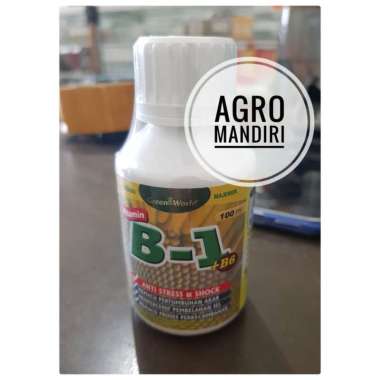 Vitamin B1 + B6 Hormon Akar Tanaman Greenworld 100 ml Mikro Majemuk