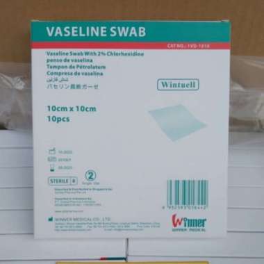 Vaselin Swab/Vaseline Swab 10X10Cm