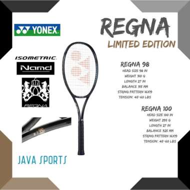Raket Tenis Yonex REGNA Limited Edition 98 100 Original Made in Japan REGNA 98