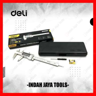DELI DL91150 Sigmat Digital 6 Inch Caliper Skekmat Jangka Sorong Ukur