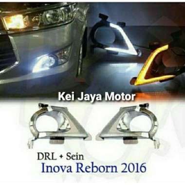 Cover Foglamp + Drl Innova Reborn 2015 - 2019 DRL Innova 2016