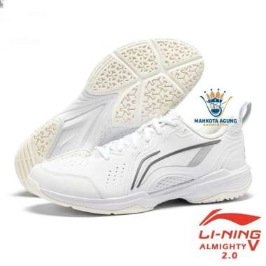 SEPATU BADMINTON LINING ALMIGHTY V 2.0 ORIGINAL alimighty 5 TERBARU BAGUS KEREN BADMINTON SHOES 43 S