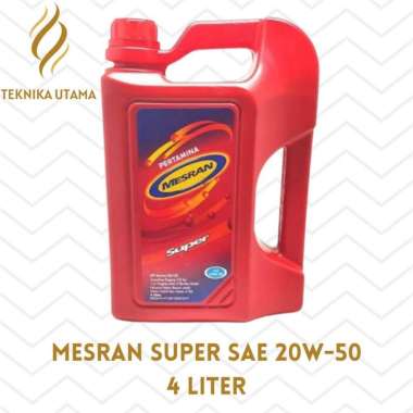 OLI MESIN MESRAN SUPER SAE 20W-50 4 LITER