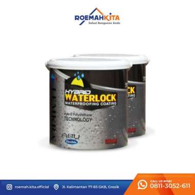 Lemkra Waterlock 5Kg | Cat Pelapis Anti Bocor Abu-abu