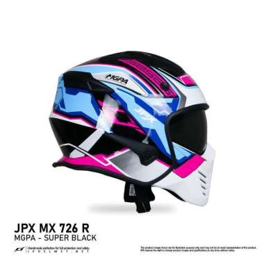 Helm JPX Full Face MX-726R MGPA XXL