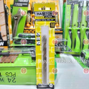 10mm MATA BOR HSS COBALT HSS-CO BESI STAINLESS STEEL 10 mm HASSTON