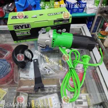 RSG100-4 MESIN GRENDA TANGAN HAND GRINDER 4" RSG100 - 4 580 WATT RYU
