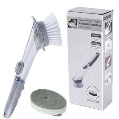 SIKAT CUCI PIRING PANCI BRUSH SPONGE DISPENSER SABUN TONGKAT 121-16