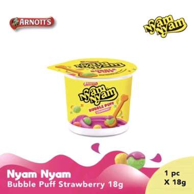 Nyam Nyam Bubble Puff Strawberry