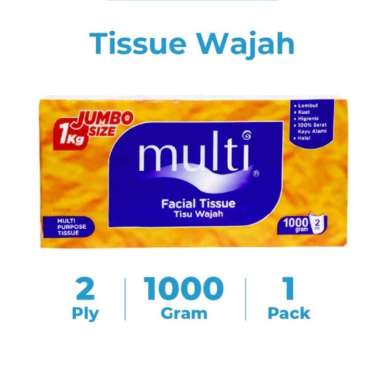 Multi Facial Tissue 1000gr - Tisu Wajah Multi