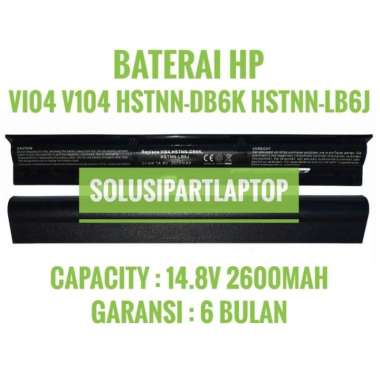 Baterai Laptop HP ProBook 440 G2 450 G2 VI04 V104 14 HSTNN- LB6K