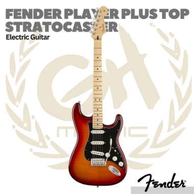 Fender Player Plus Top Stratocaster Electric Guitar - Gitar Elektrik