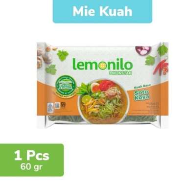 Lemonilo Soto Koya Mie Instant Kuah 60gr
