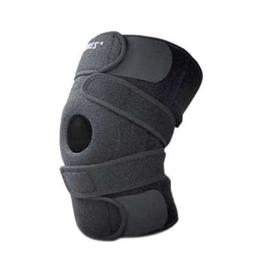 Kneepad Decker Lutut Aolikes 7913 Support Brace Pelindung Kaki Cedera Olahraga Kesehatan Kanan