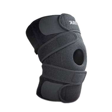 Kneepad Decker Lutut Aolikes 7913 Support Brace Pelindung Kaki Cedera Olahraga Kesehatan Kiri
